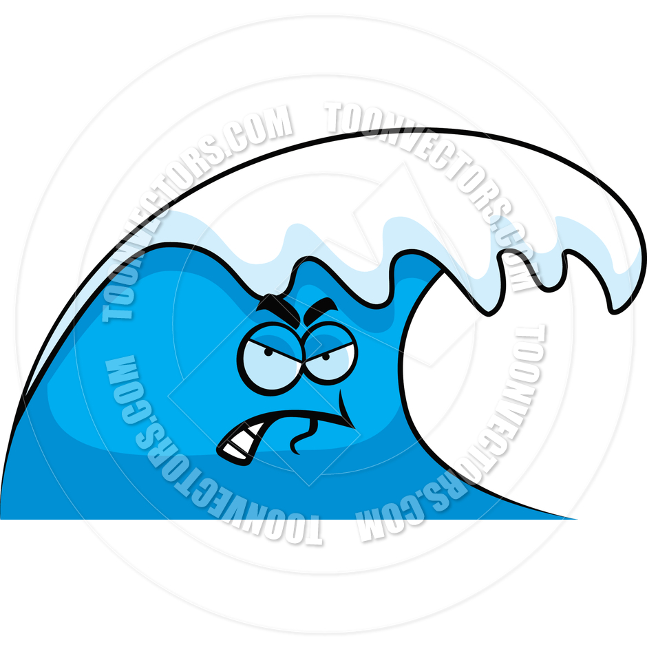 940x940 Angry Wave By Cory Thoman Toon Vectors Eps