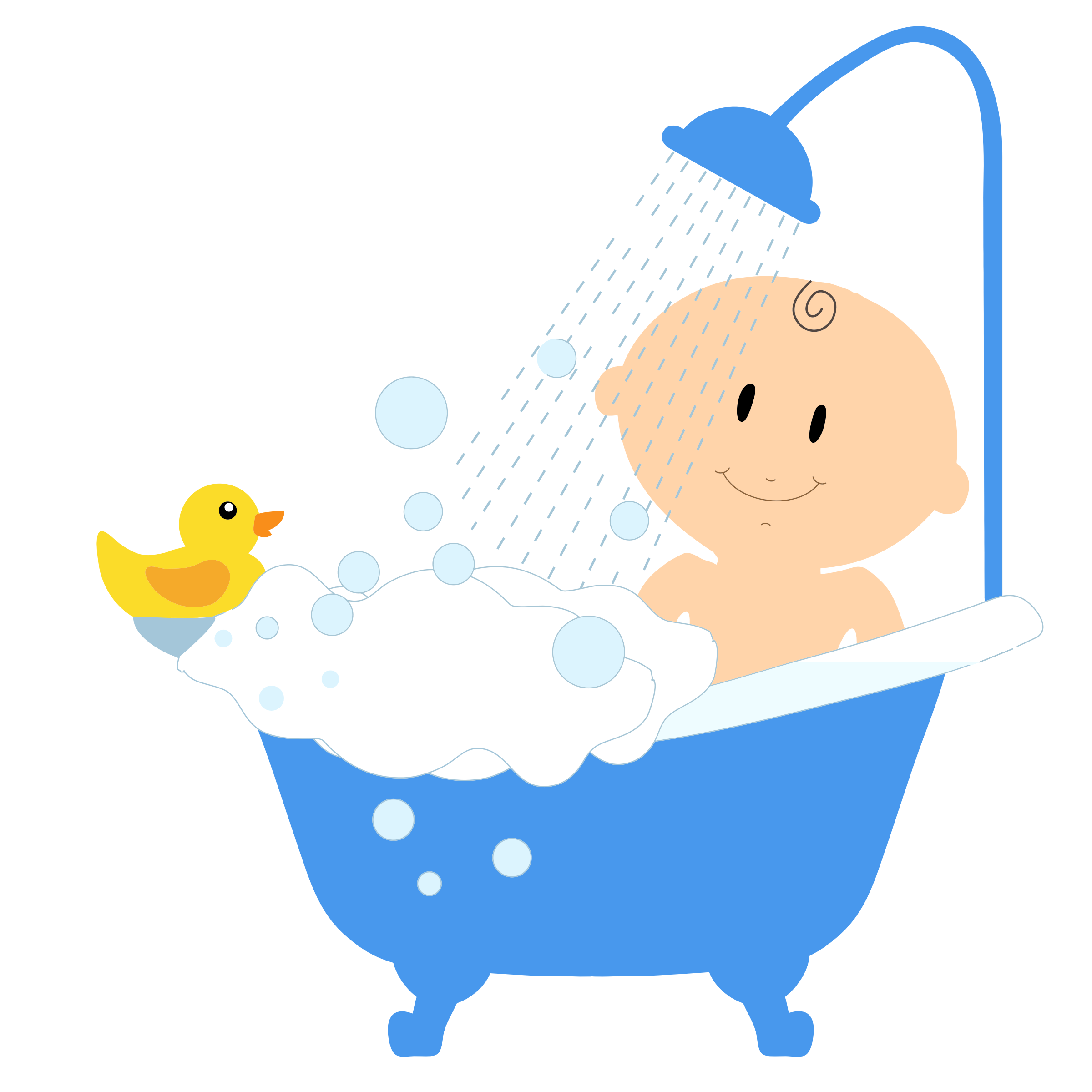 2400x2400 Bathtub Clipart Boy Bath