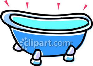300x215 Blue Bathtub