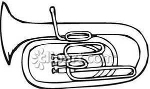 300x179 Tuba In Color Clip Art Gallery
