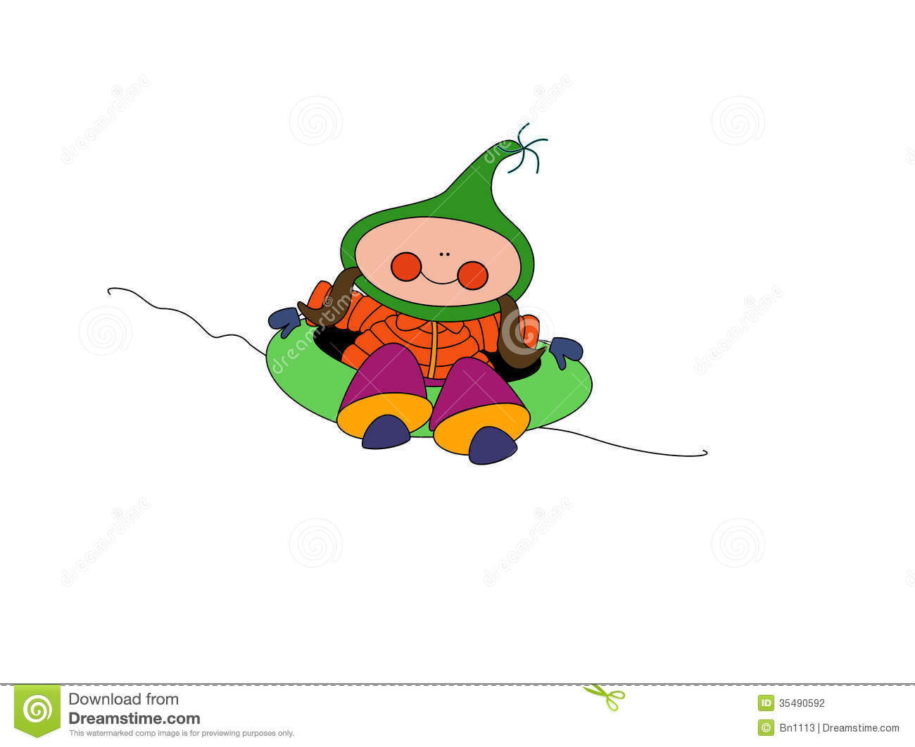 1300x1061 Snow Tubing Friends Clipart