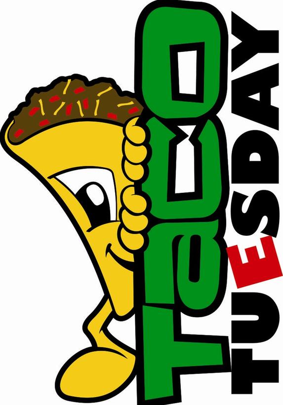 573x821 Tortilla Clipart Taco Tuesday