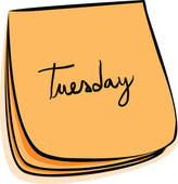 Tuesday Clipart | Free download on ClipArtMag