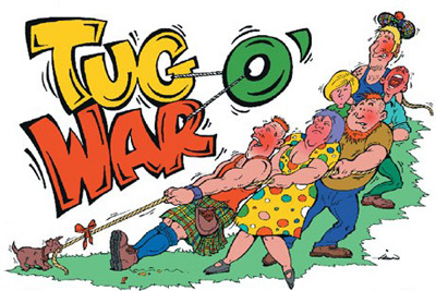 Tug Of War Cartoon Clipart | Free download on ClipArtMag