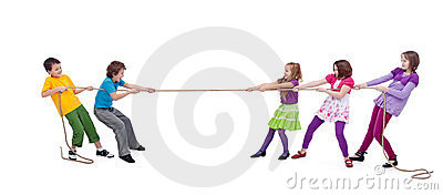 Tug Of War Cartoon Clipart | Free download on ClipArtMag