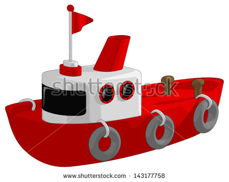 450x358 Tugboat Clipart Red Boat