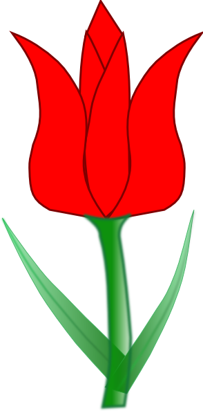 294x594 Tulip Clip Art