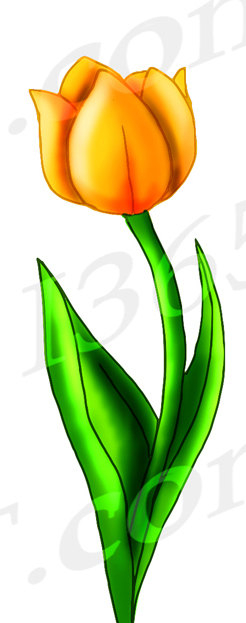 246x623 50% Off Tulip Clipart Tulip Clip Art Tulips Scrapbooking