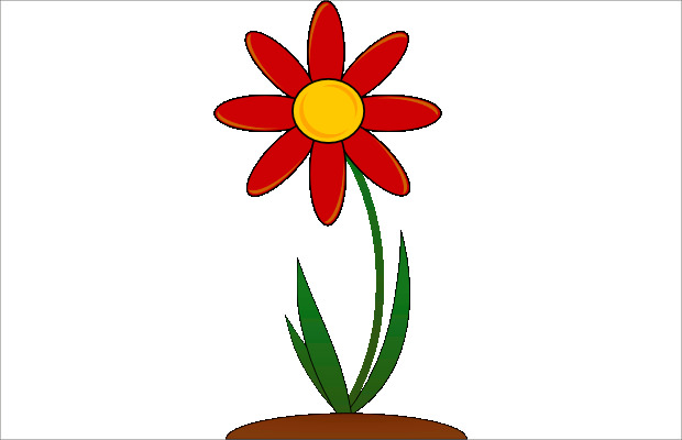 620x400 Tulip Flower Clip Art
