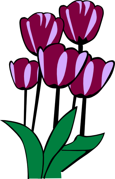 378x591 Tulips Clip Art