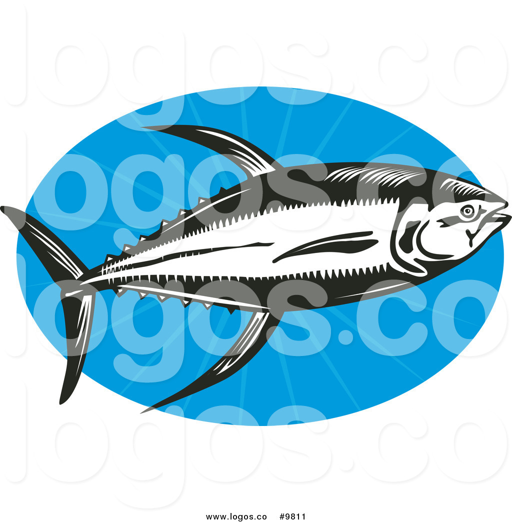 1024x1044 Royalty Free Clip Art Vector Black And White Yellowfin Tuna Fish