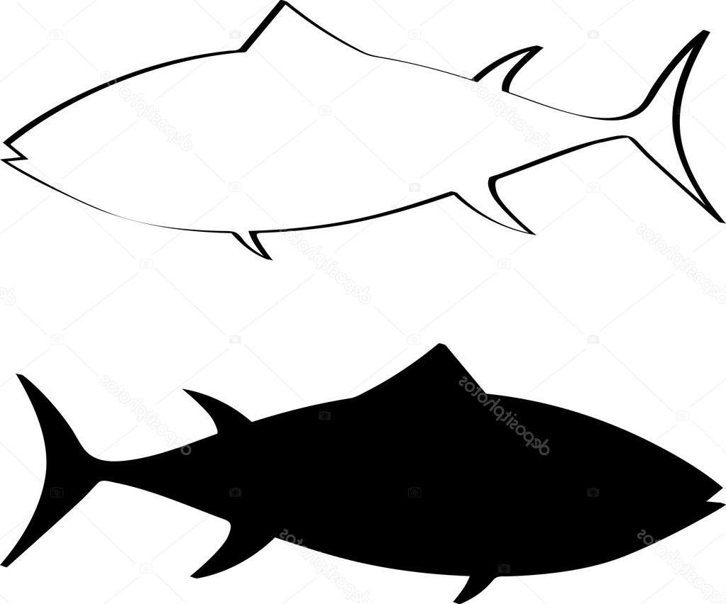 1023x852 Best Free Stock Illustration Tuna Fish Silhouette Photos