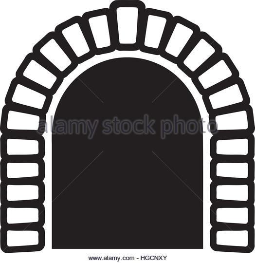 524x540 Road Tunnel Entrance Stock Vector Images
