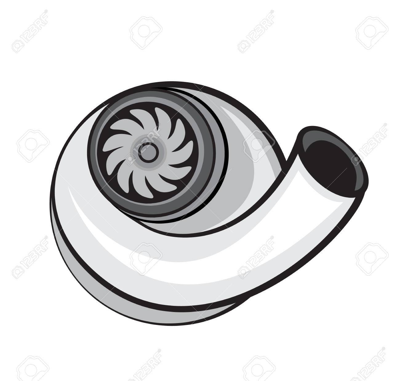 1300x1237 Automobile Turbo Charger Vector Royalty Free Cliparts, Vectors