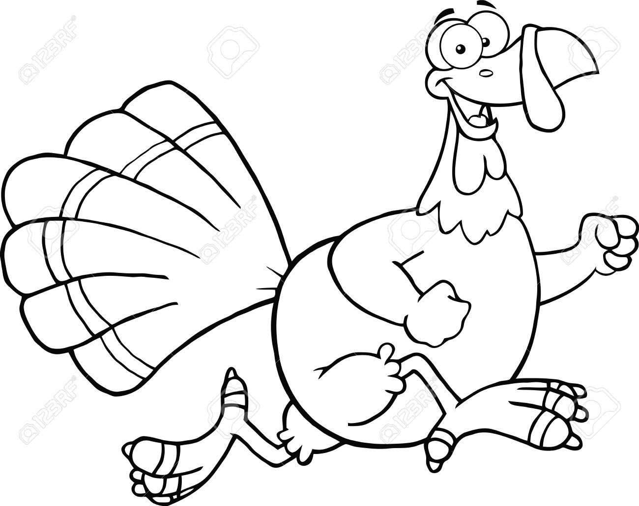 1300x1031 Images Happy Turkey Black And White