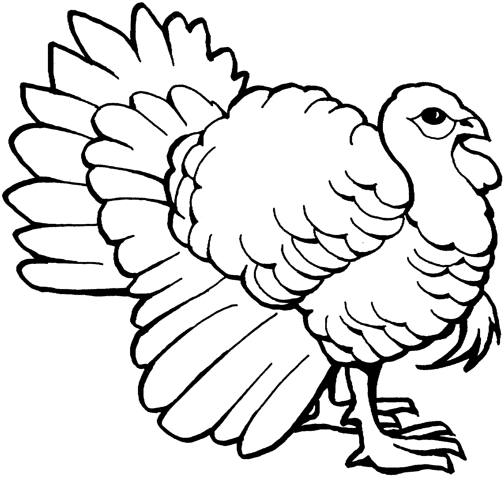 1914x1815 Turkey Black And White Turkey Clipart Outline Clipartfox
