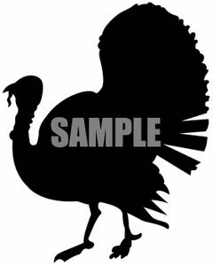 240x300 Clipart Of A Turkey