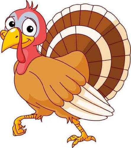 443x500 Turkey Clip Art