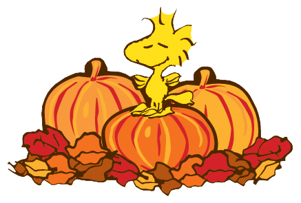 437x295 Turkey And Pumpkin Clipart