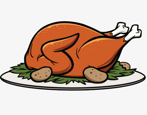 504x393 Cartoon Christmas Thanksgiving Turkey, Us Holiday, Thanksgiving