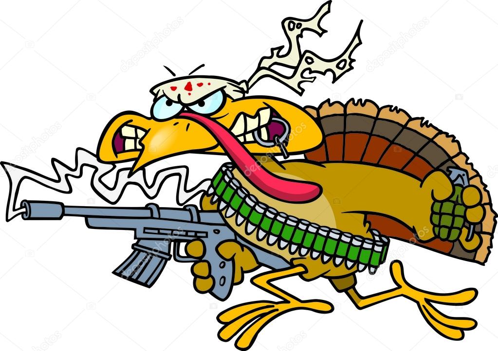 1023x722 Cartoon Rambo Turkey Stock Vector Ronleishman