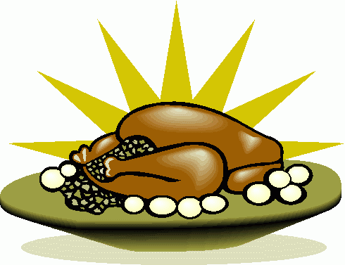 490x377 Cooked Turkey Clip Art Clipart 2
