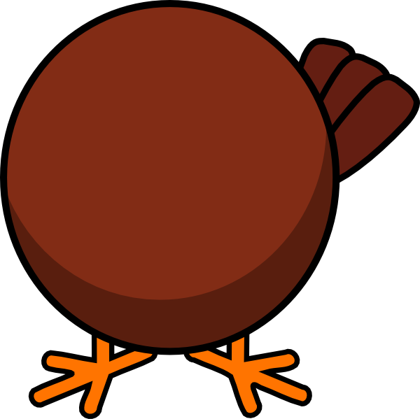600x599 Turkey Body Clip Art
