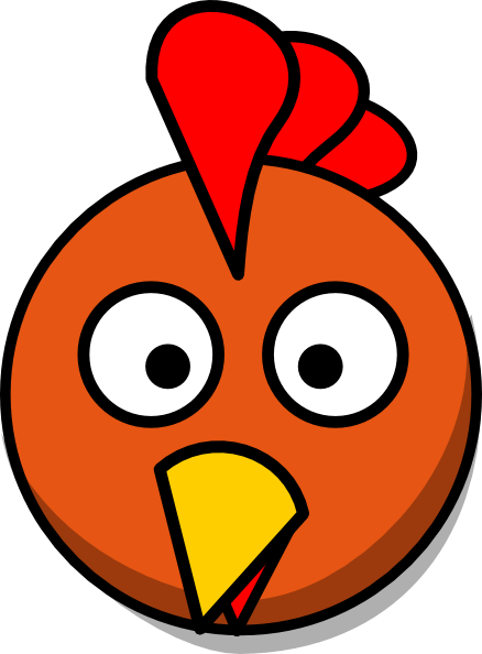 438x594 Turkey Face Clipart
