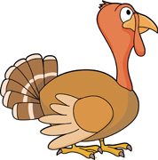 178x180 Free Turkey Clipart