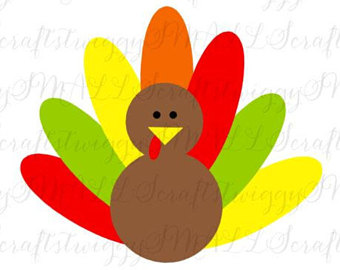 340x270 Turkey Svg Etsy