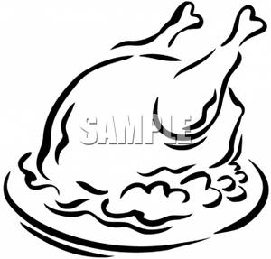300x287 Art Image Black And White Turkey