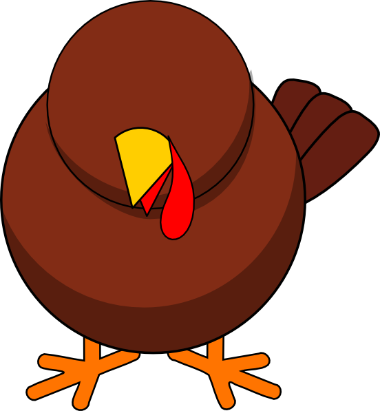 552x597 Turkey Without Eyes Clip Art