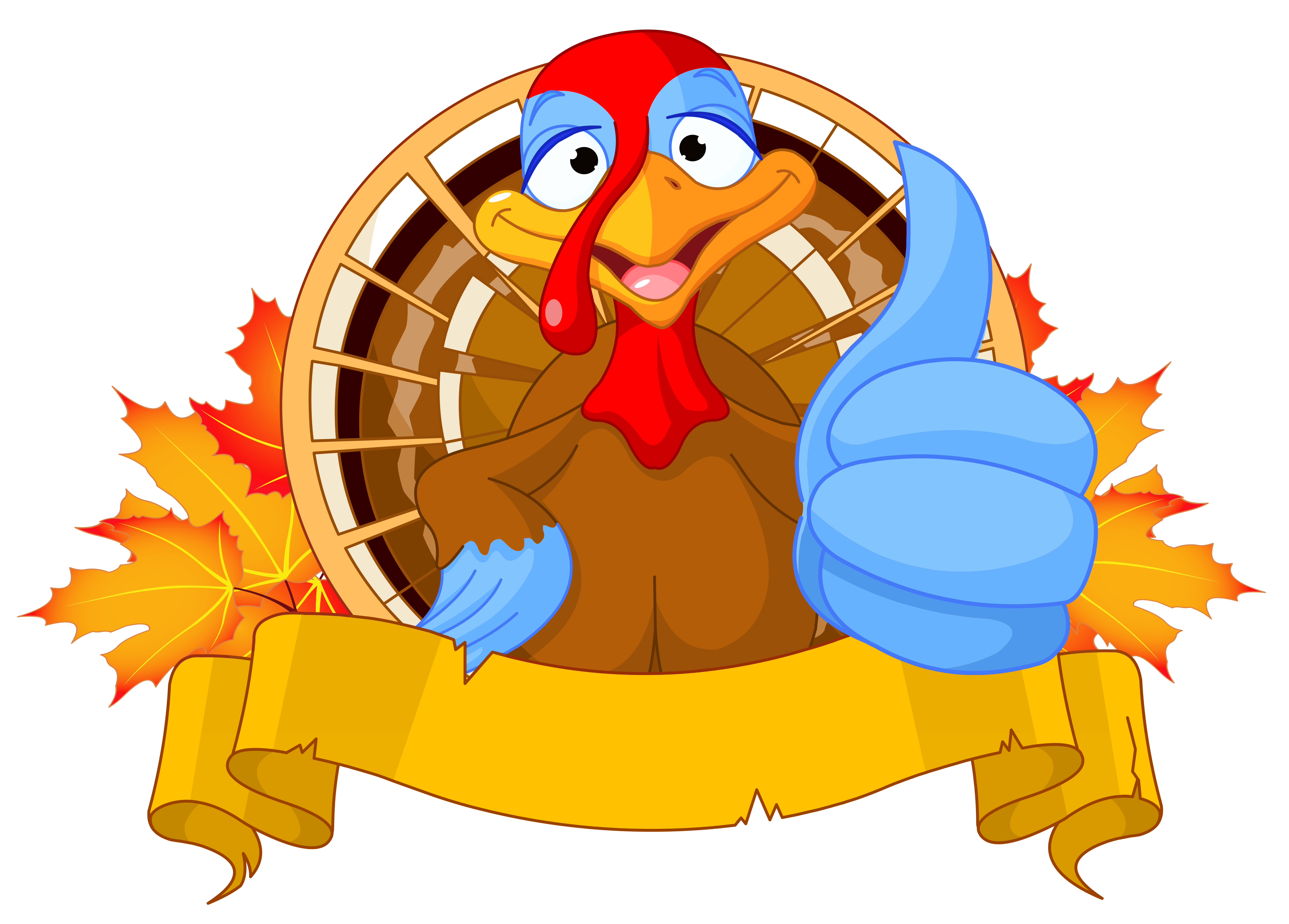 5160x3699 Turkey Clipart Png