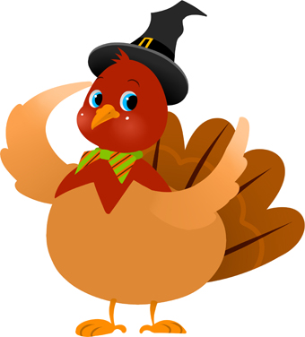 340x376 Colorful Turkey Free Clipart, Free Colorful Turkey Free Clipart