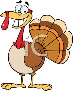 236x297 Smiling Turkey Clipart