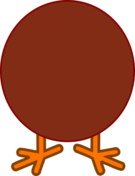 462x599 Turkey Clipart Turkey Body