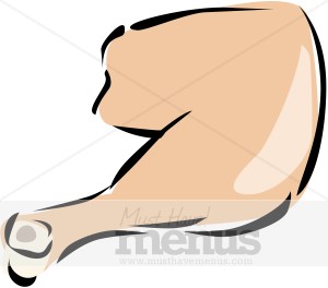 300x264 Turkey Leg Clipart Chicken Clipart