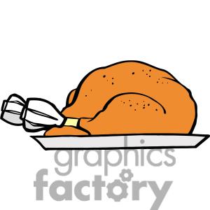 300x300 Turkey Clipart Plate