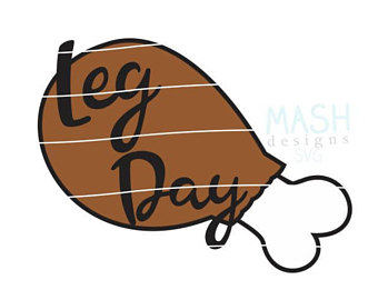 340x270 Turkey Leg Svg Etsy