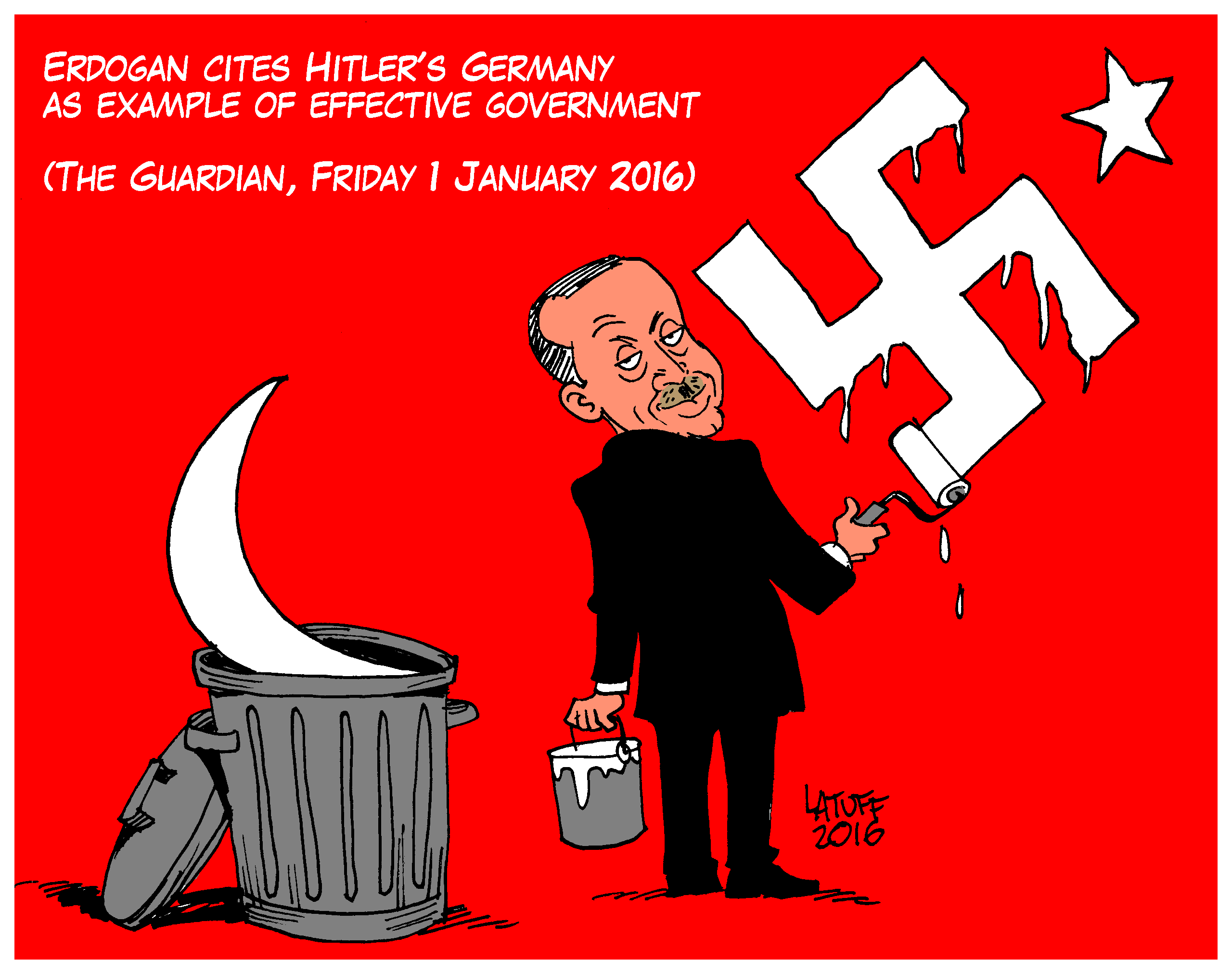 2560x2024 Recent Cartoons Turkey, Oregon, Trump, Saudi Latuff