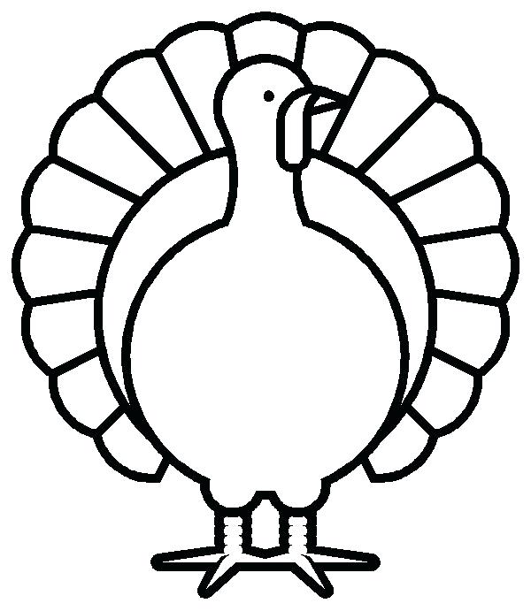 600x691 Free Turkey Printables