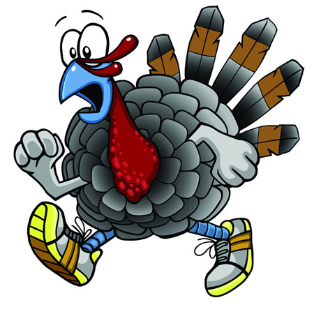 450x450 Turkey Trot Clipart