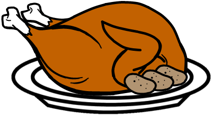 424x231 Cooked Turkey Download Thanksgiving Clip Art Free Clipart