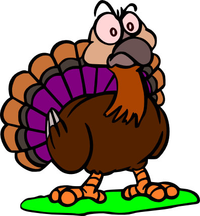 396x427 Thanksgiving Turkey Clip Art