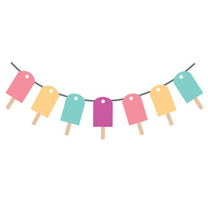 300x300 Popsicle Clipart Banner