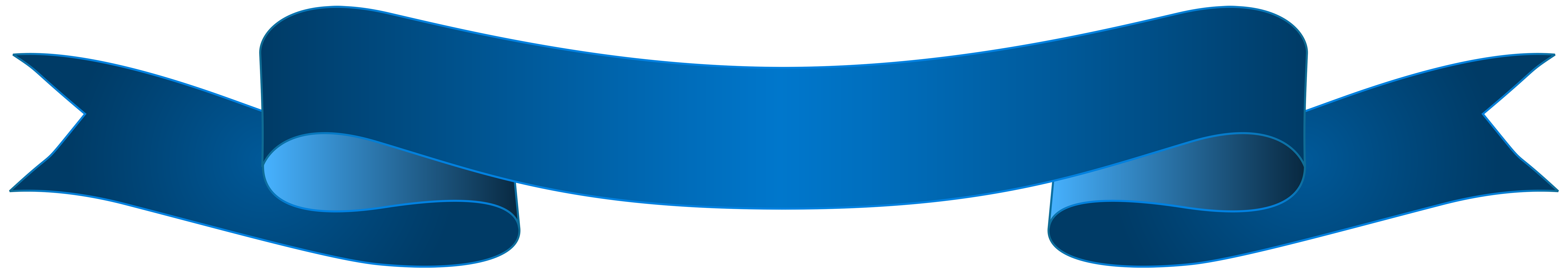 8000x1402 Blue Banner Transparent Clip Art Image Clipart Art