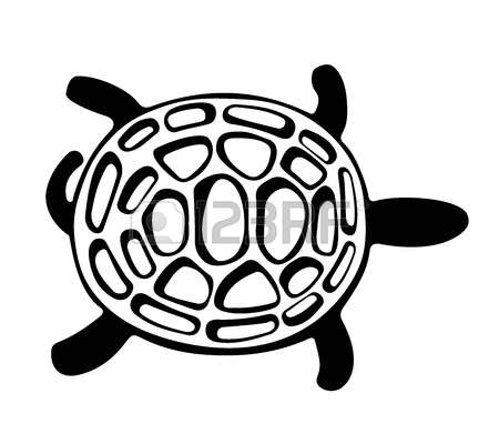 450x400 Sea Turtle Clipart Abstract
