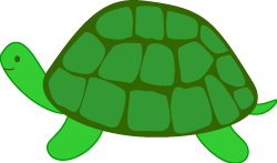 250x147 Turtle Clipart Simple