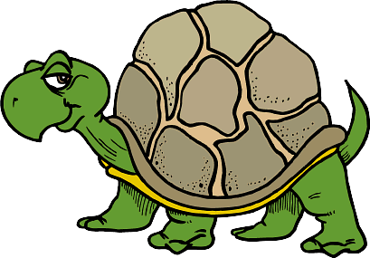 409x285 Cute Turtle Clip Art Free Clipart Images 3
