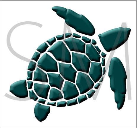 463x432 Sea Turtle Clip Art